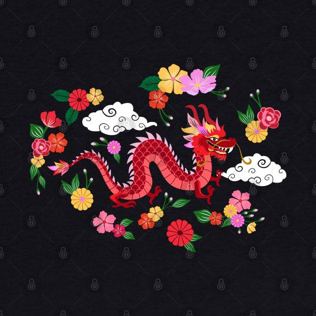 Year of the Dragon - Asian Dragon by Jennifer Ladd